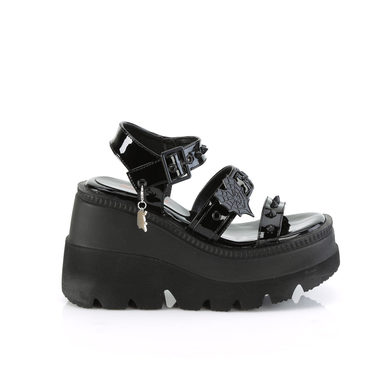 DemoniaCult Sandals SHAKER-13 Blk Pat
