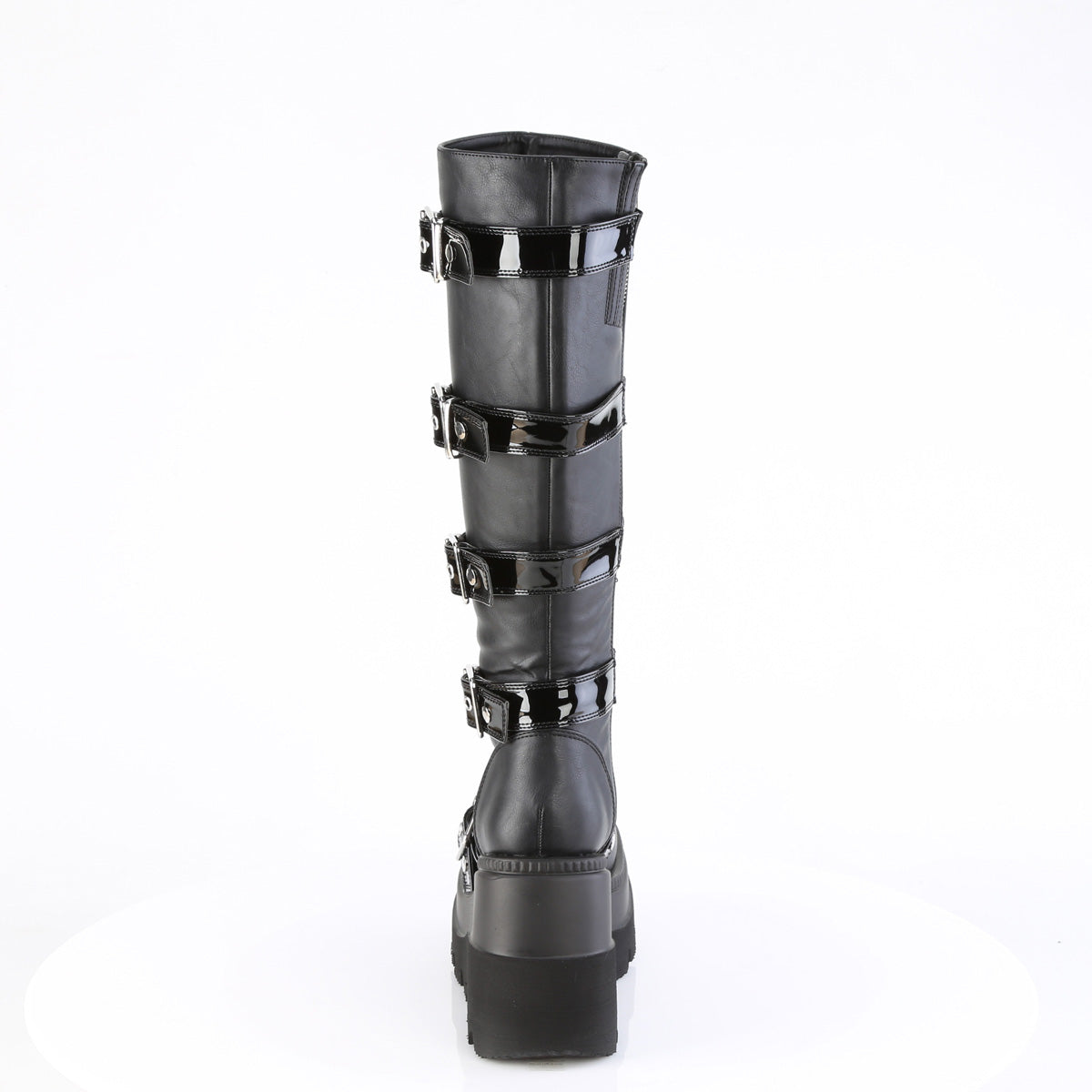 DemoniaCult SHAKER-210 BLK de cuero vegano