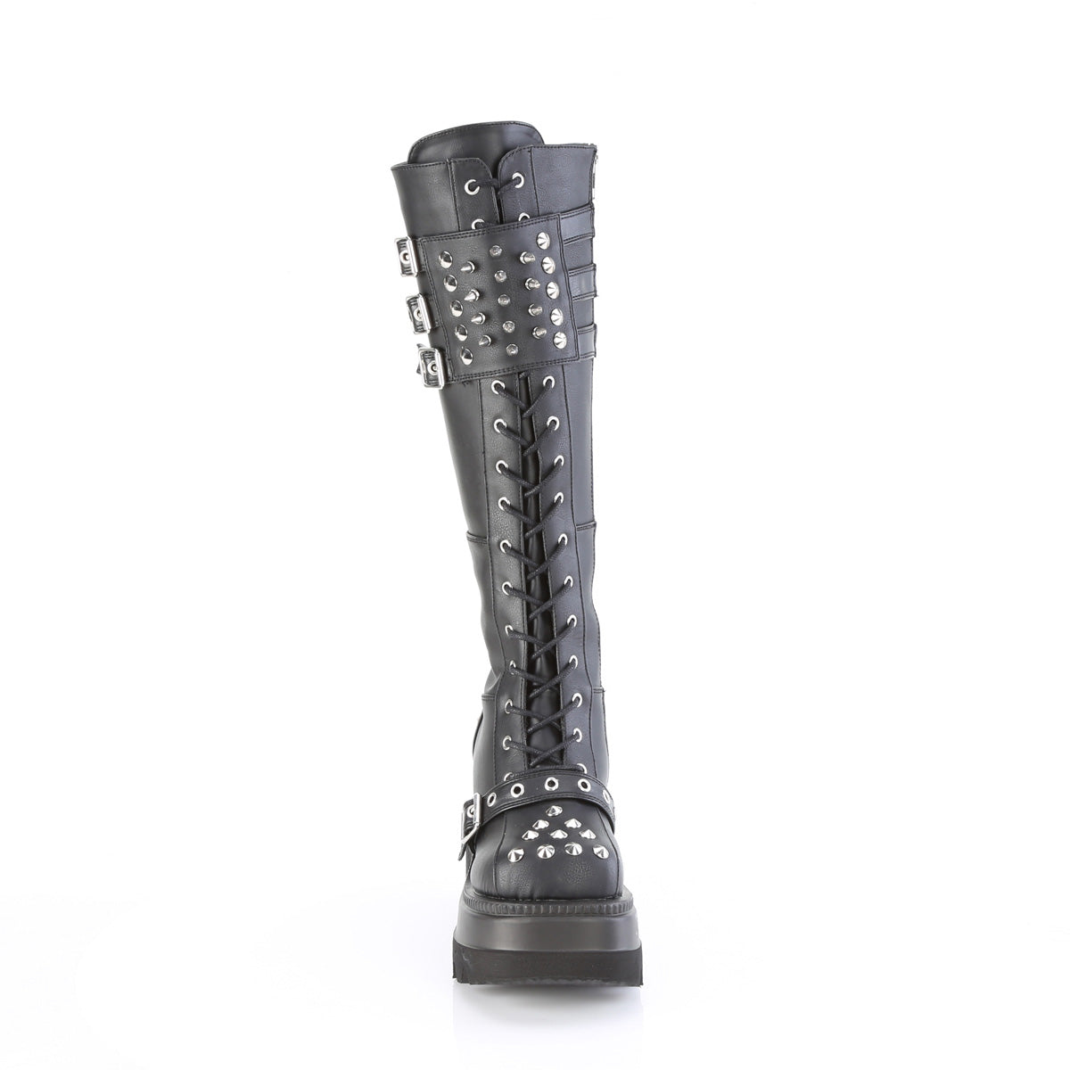 DemoniaCult SHAKER-225 BLK de cuero vegano