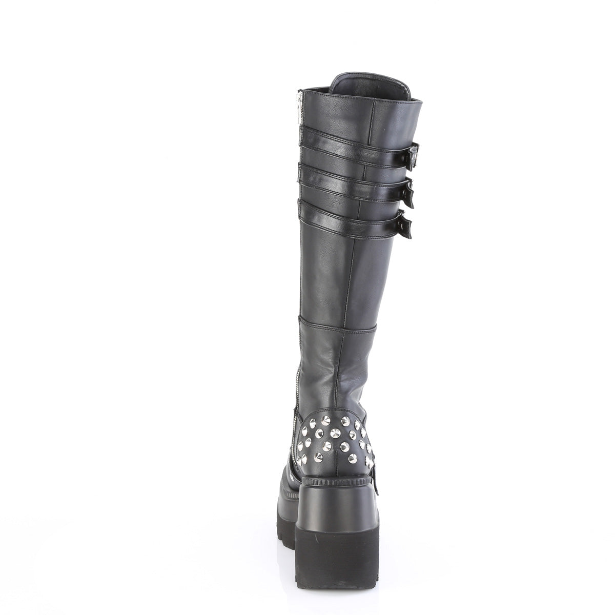 DemoniaCult SHAKER-225 BLK de cuero vegano