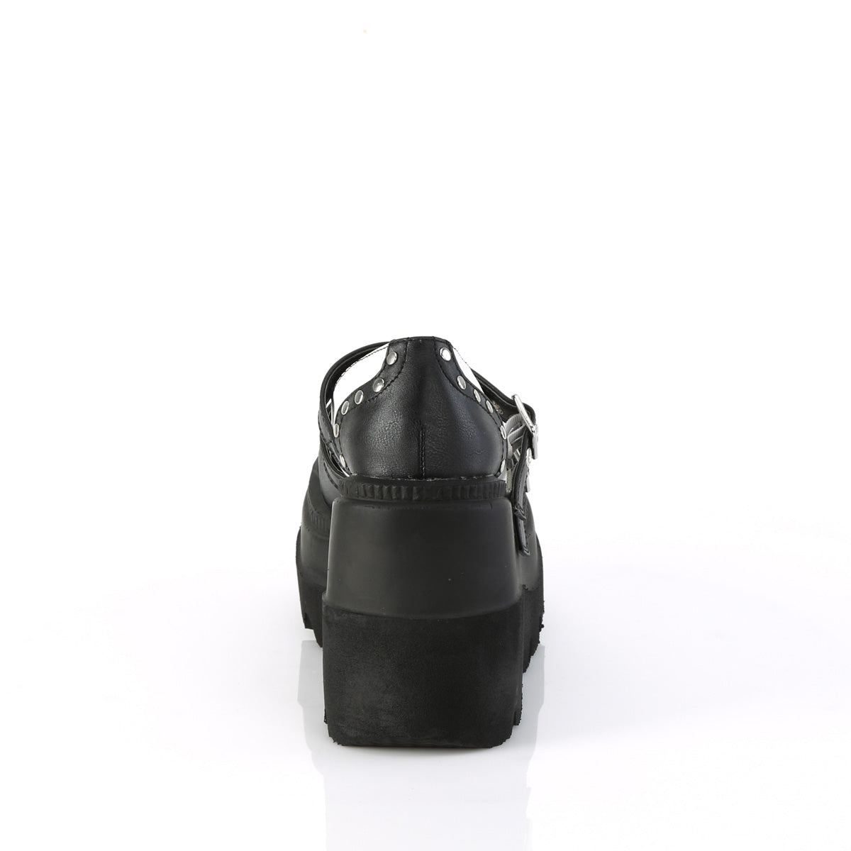 DemoniaCult SHAKER-27 cuero vegano blk-wht