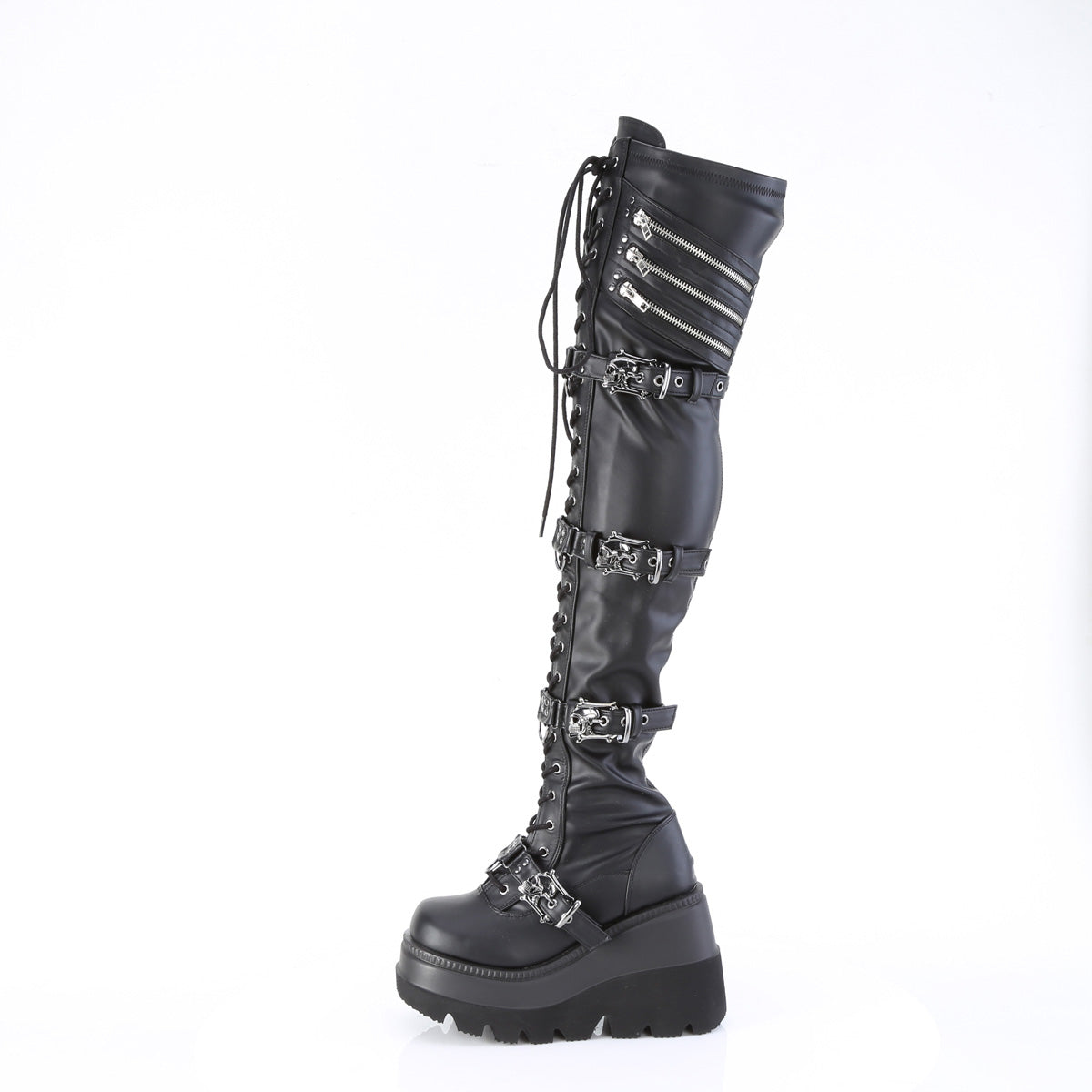 DemoniaCult SHAKER-420 BLK STRING VEGAN PUERO