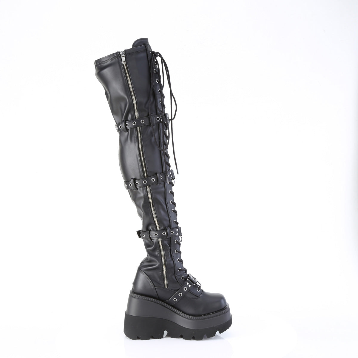 DemoniaCult SHAKER-420 BLK STRING VEGAN PUERO