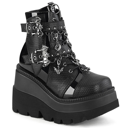 DemoniaCult   SHAKER-66 BLK de cuero vegano