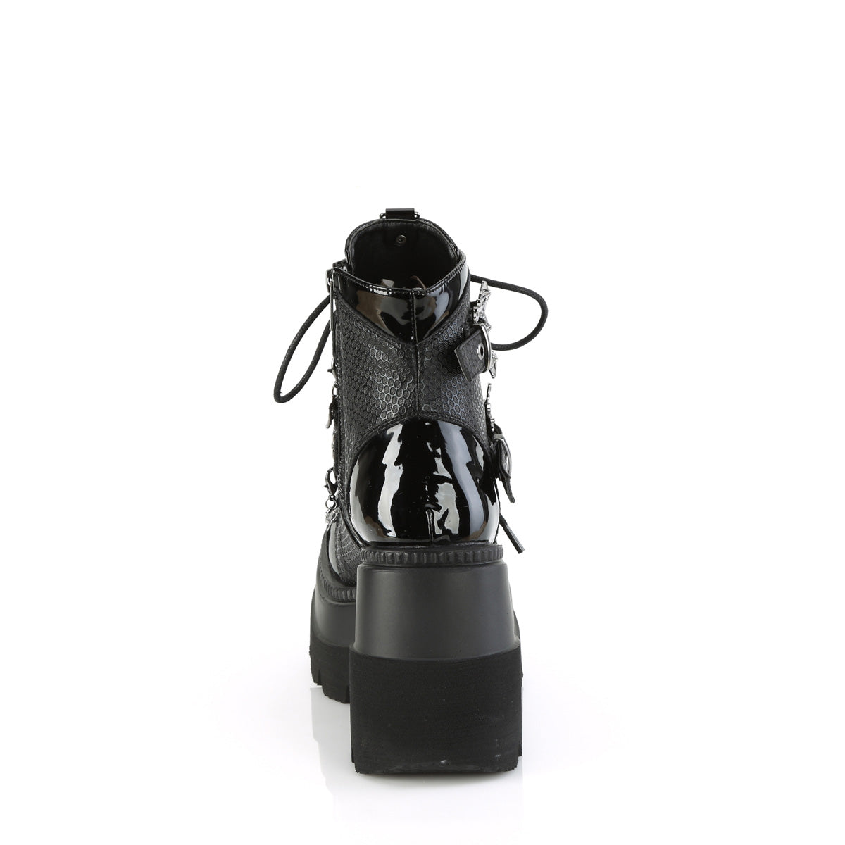 DemoniaCult SHAKER-66 BLK de cuero vegano
