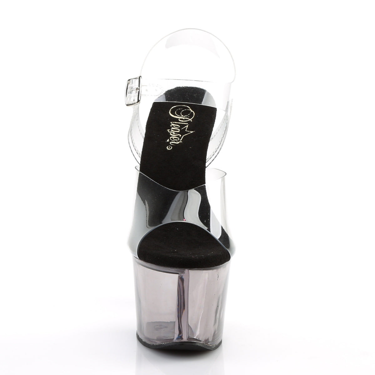 Pleaser Sandalias para mujer SKY-308t clr / humo tintado