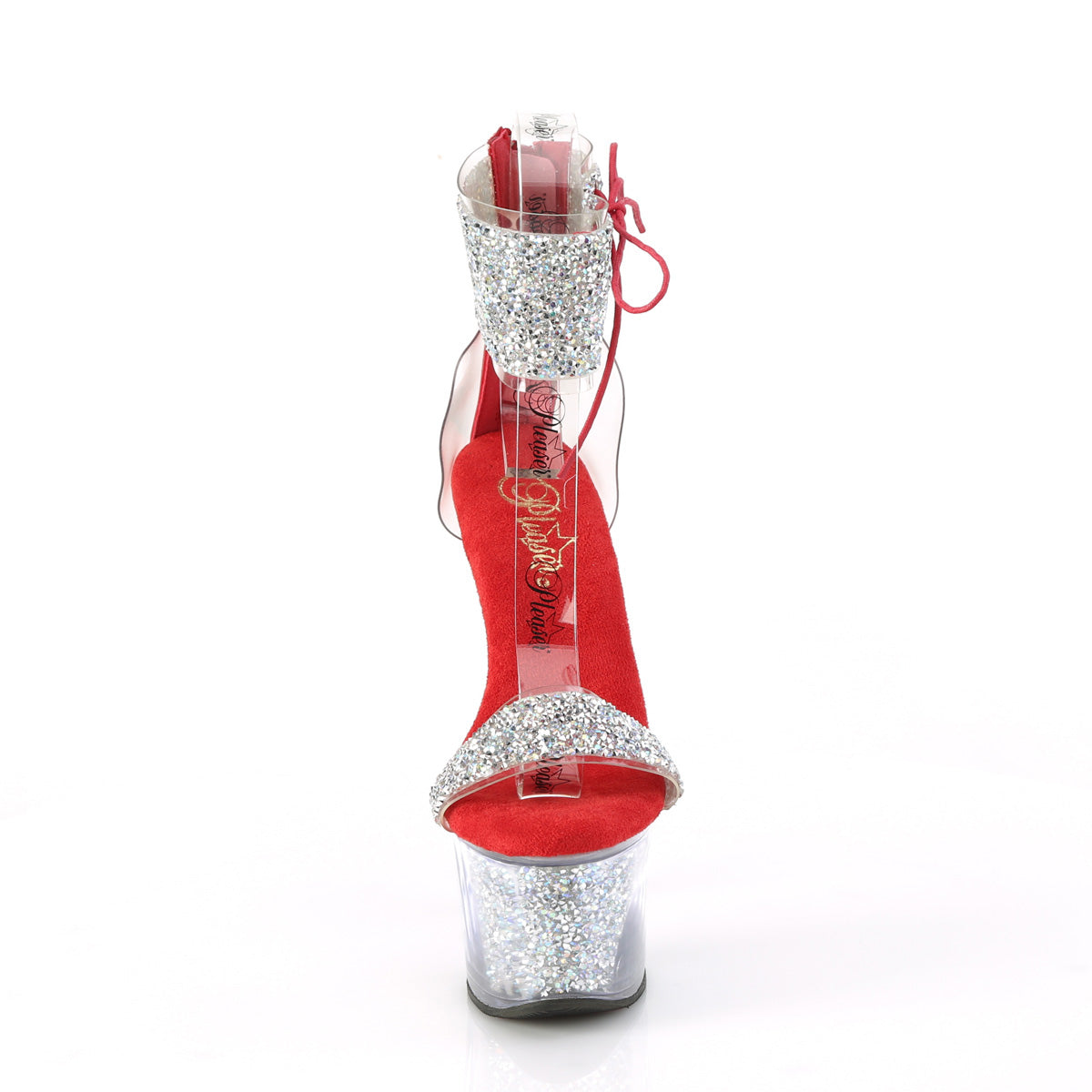Pleaser SKY-327RSI Slv Multi RS-Red/Slv RS