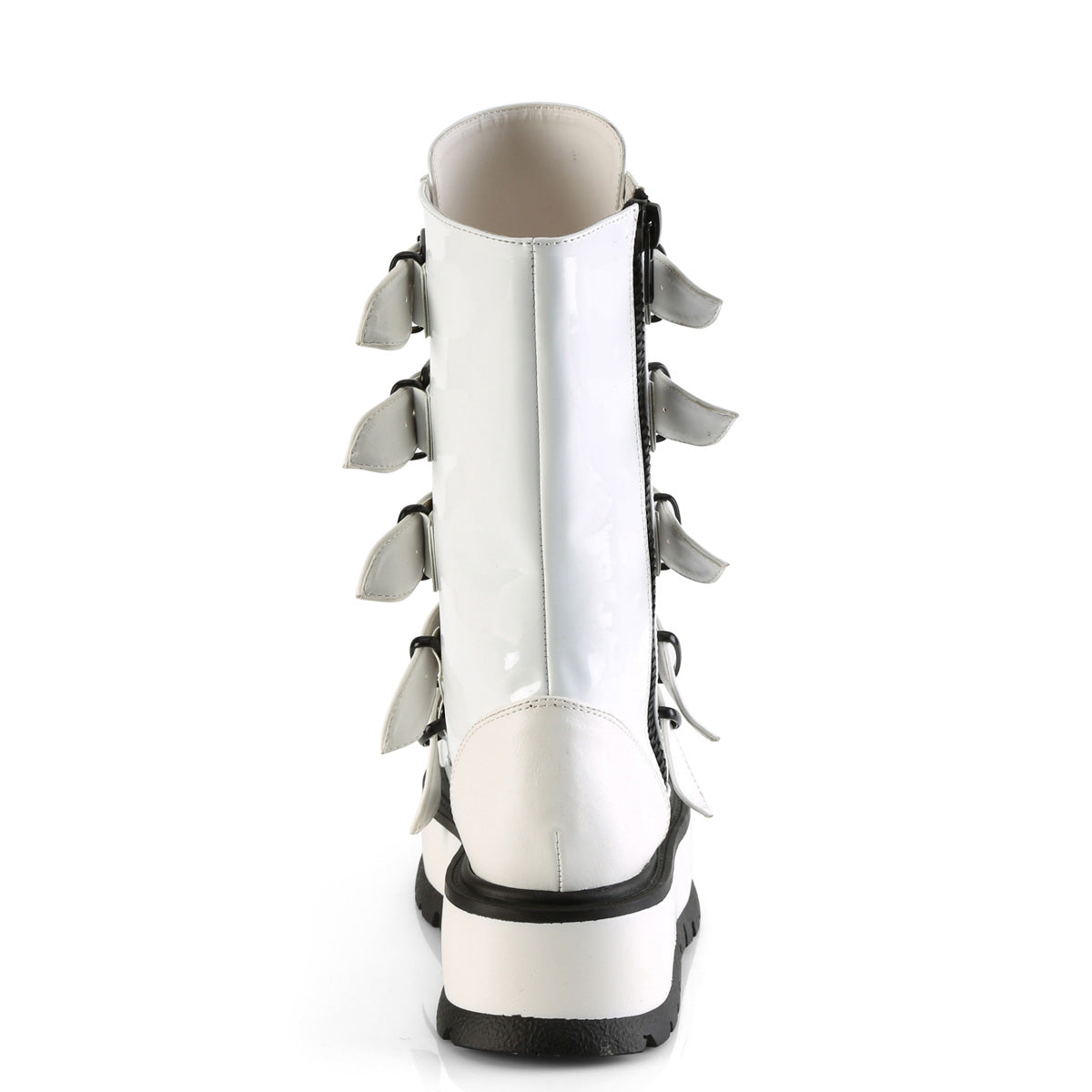 DemoniaCult Botas SLACKER-160 wht pat