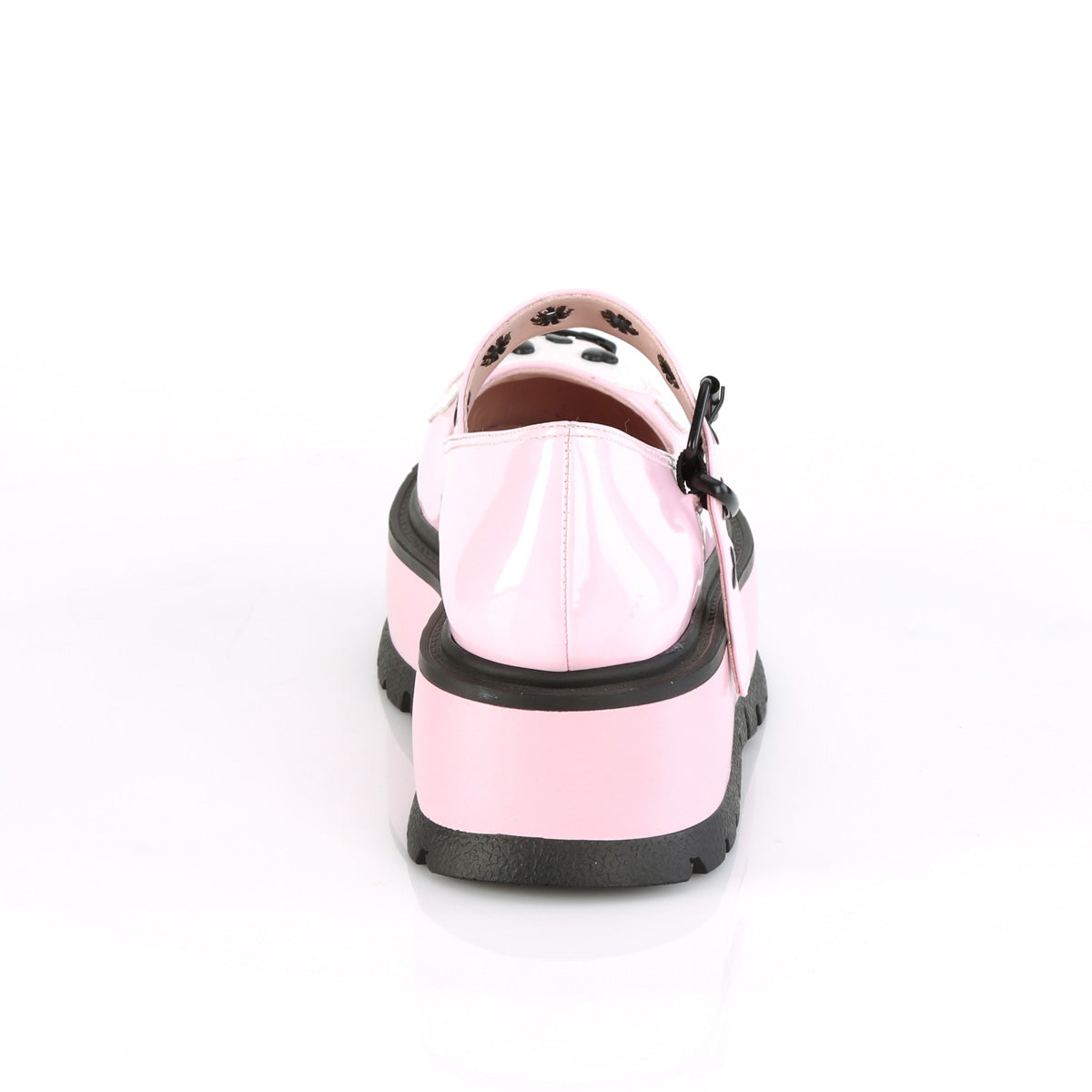 DemoniaCult Zapatillas SLACKER-27 B. holograma rosa