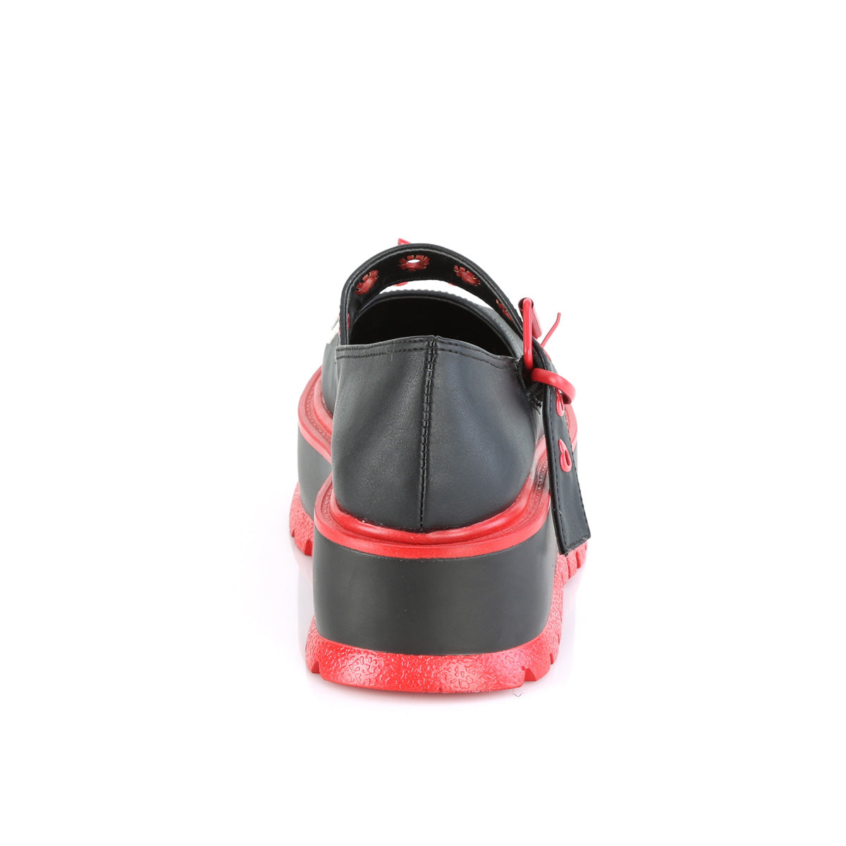 DemoniaCult Zapatillas SLACKER-27 Blk Leather Vegan