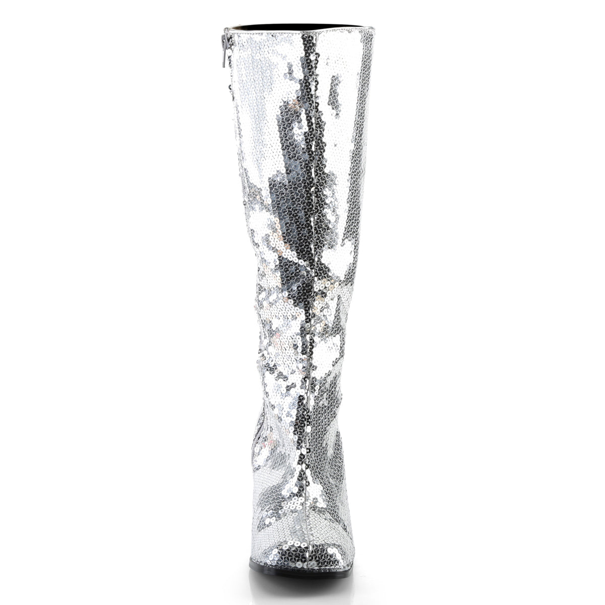 Bordello Botas de mujer SPECTACUL-300sq slv lentejuelas