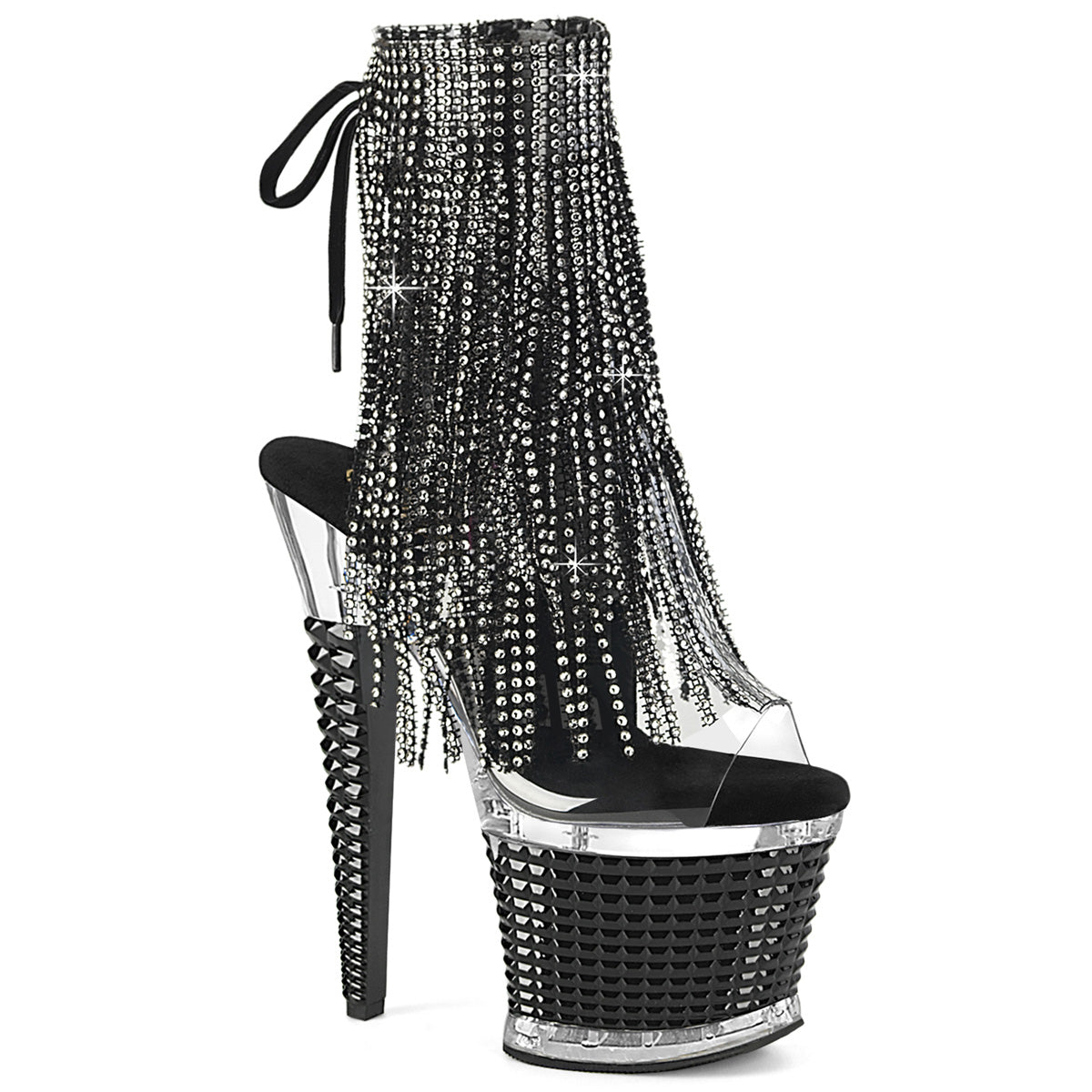 Pleaser SPECTATOR-1017RSF Clr/Clr-Blk