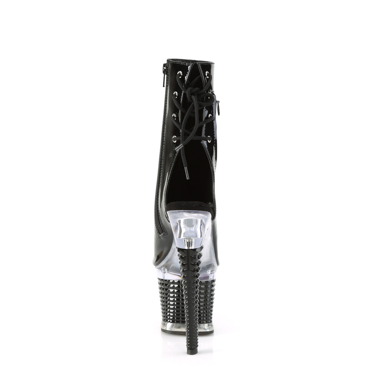 Pleaser Botines SPECTATOR-1018 BLK PAT / CLR-BLK