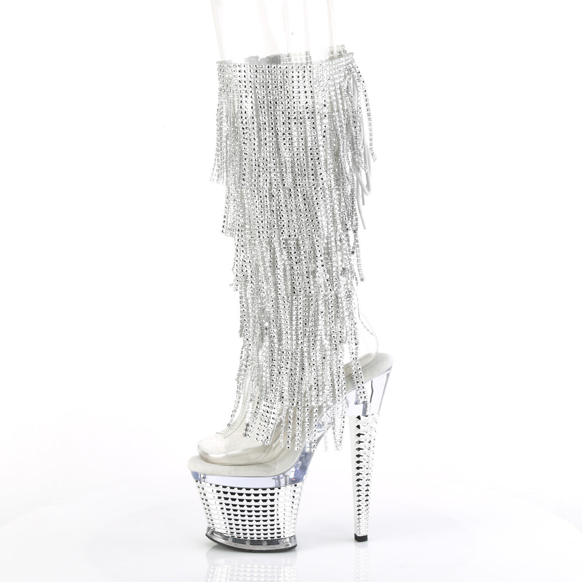 Pleaser Botines SPECTATOR-2017RSF CLR-SLV / CLR-SLV Chrome