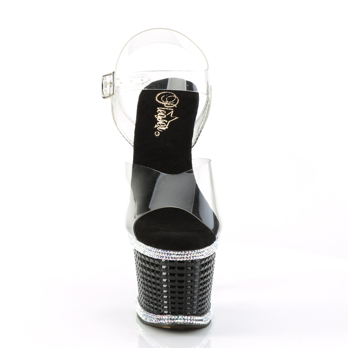 Pleaser Sandalias SPECTATOR-708rs clr / blk-rs
