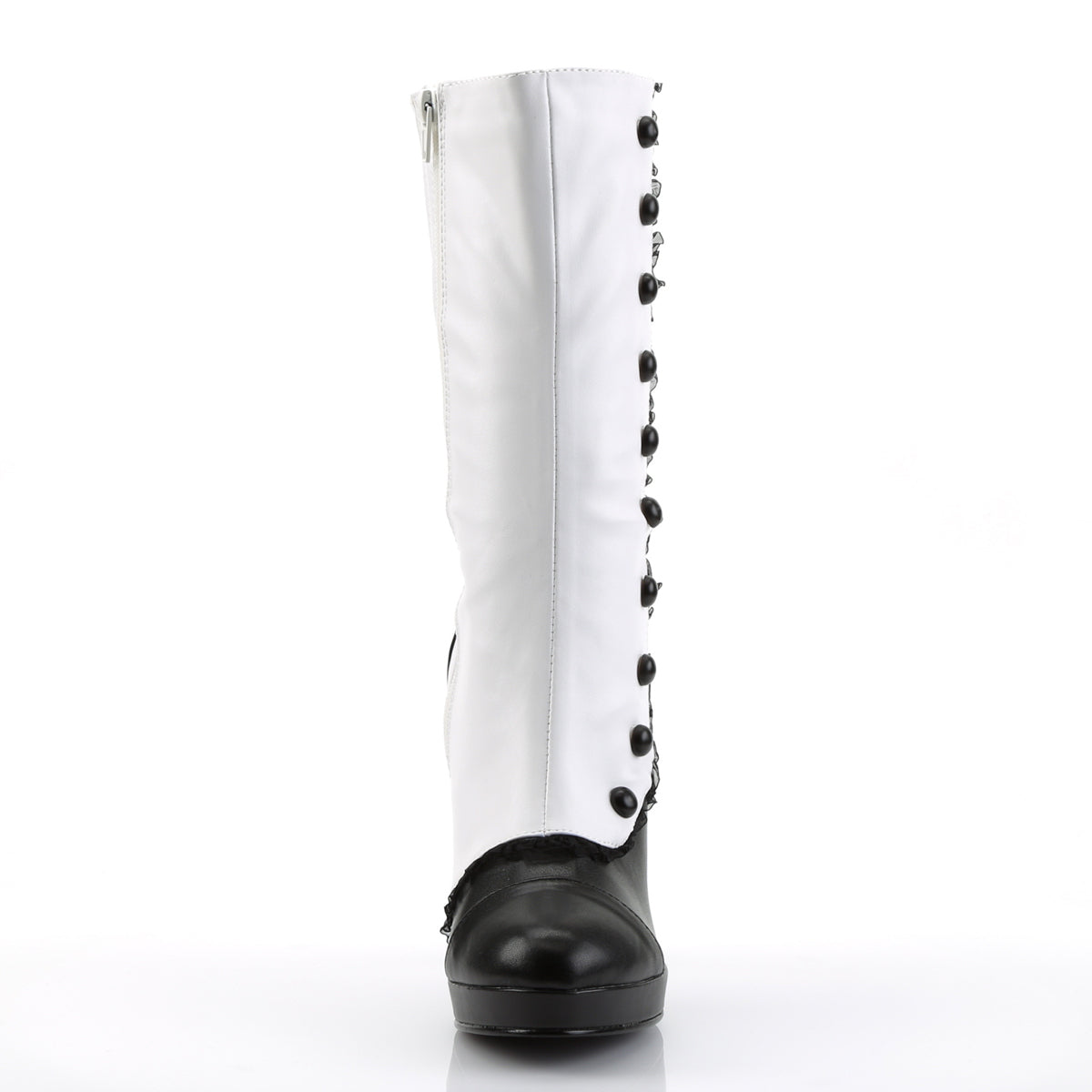 Funtasma De las mujeres SPLENDOR-130 WHT-Blk PU