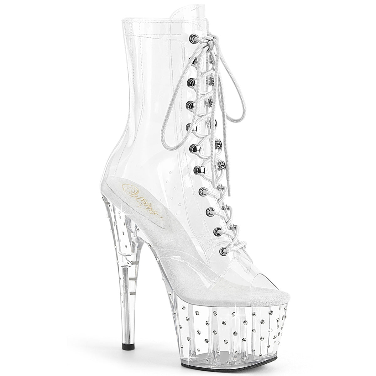 Pleaser STARDUST-1021C-7 Clr/Clr-RS