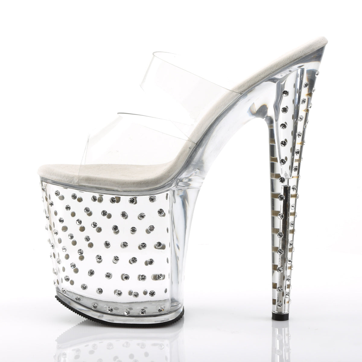 Pleaser Sandalias para mujer STARDUST-802 clr / clr