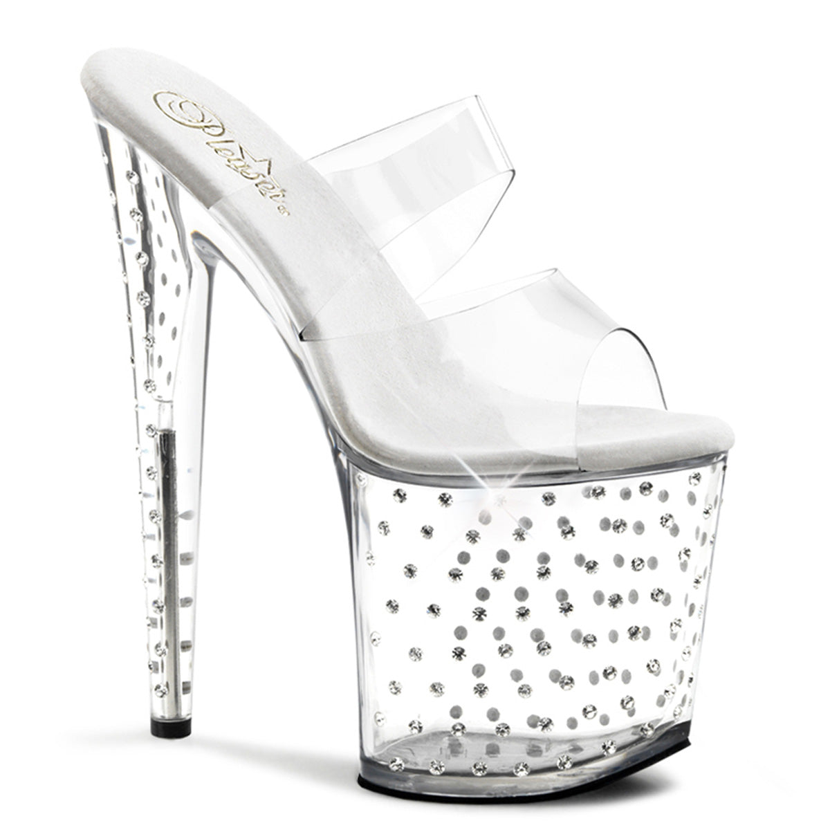 Pleaser Sandalias para mujer STARDUST-802 clr / clr
