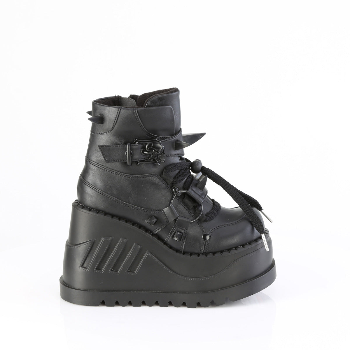 DemoniaCult STOMP-60 Blk Vegan Leather