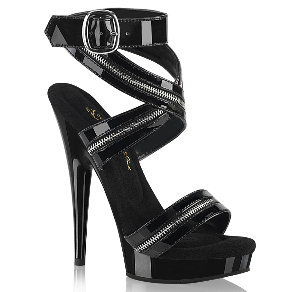 Fabulicious Sandalias SULTRY-619 BLK PAT / BLK