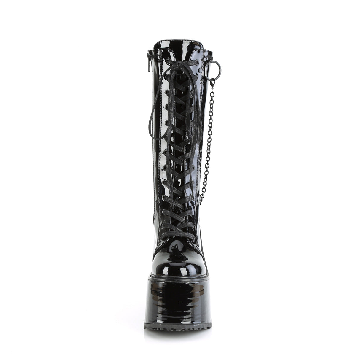 DemoniaCult Botas SWING-150 BLK STRING Pat