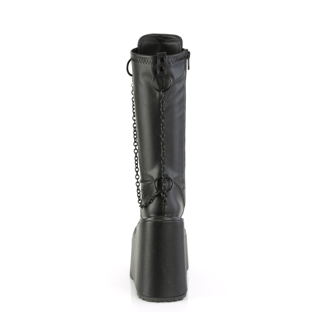 DemoniaCult Botas SWING-150 BLK STRING VEGAN PUERO