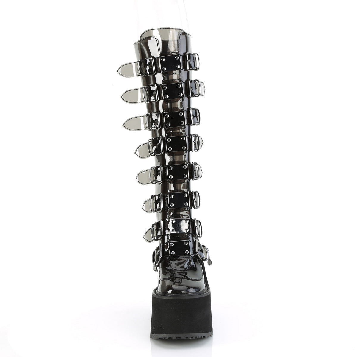 DemoniaCult Botas SWING-815c humo tpu