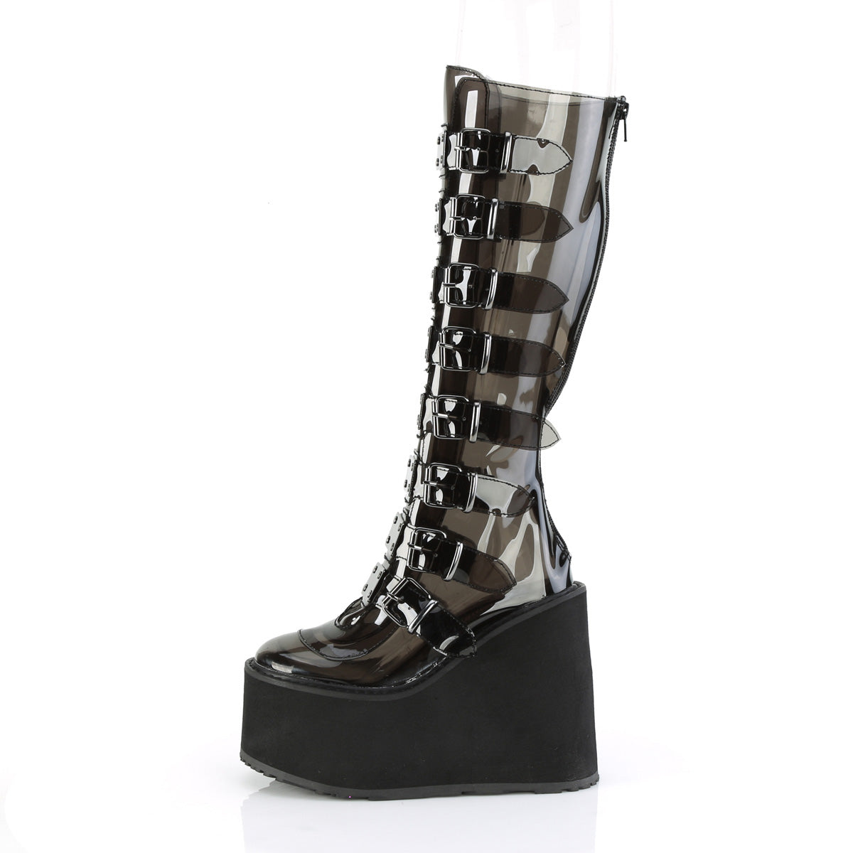 DemoniaCult Botas SWING-815c humo tpu