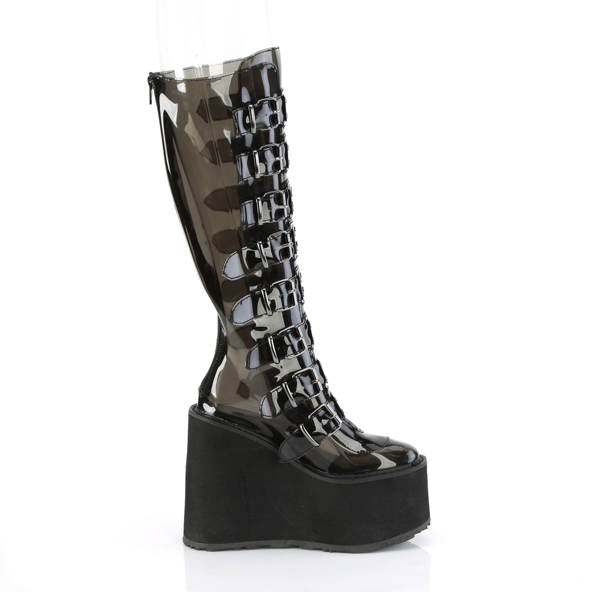 DemoniaCult Botas SWING-815c humo tpu