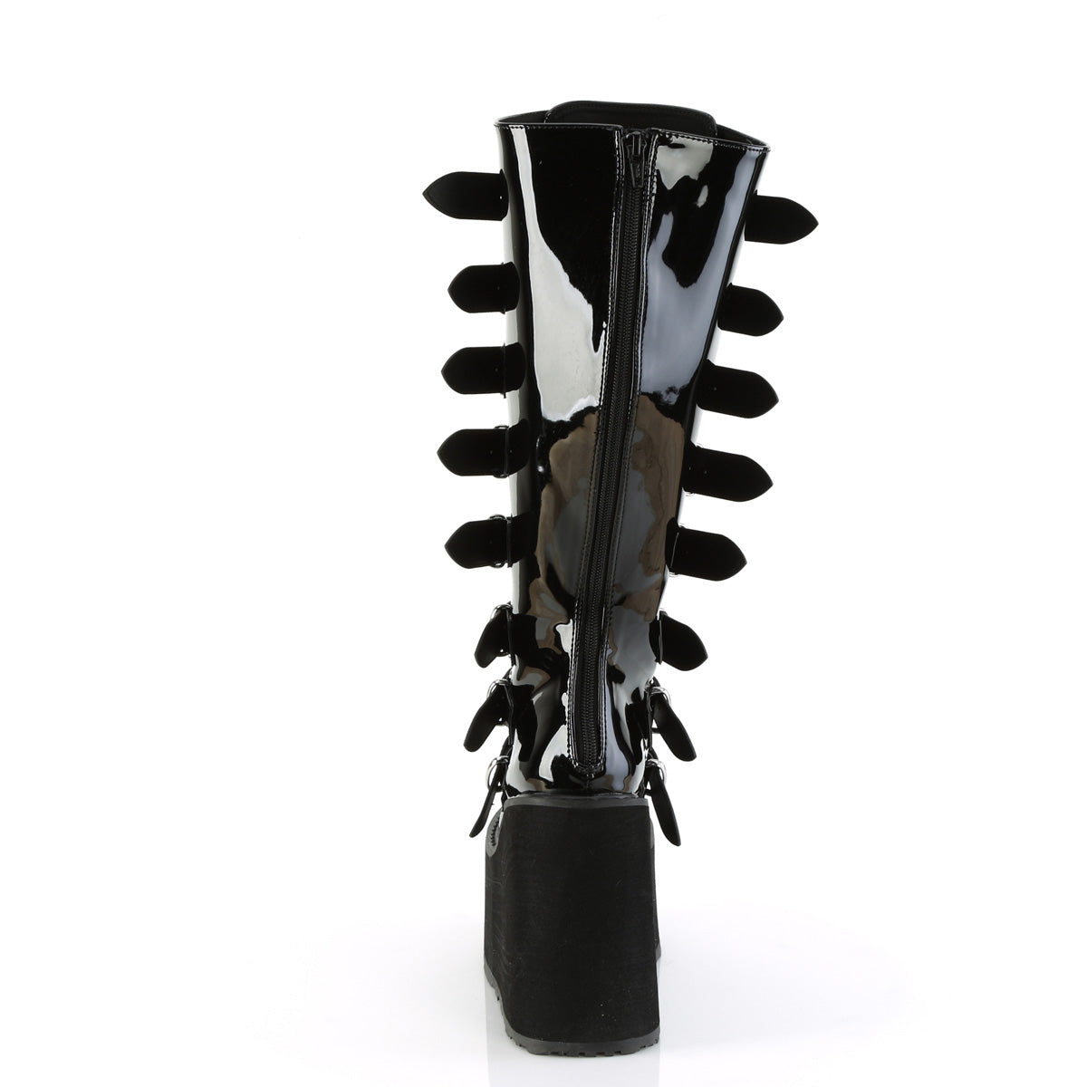 DemoniaCult Botas SWING-815WC BLK PAT