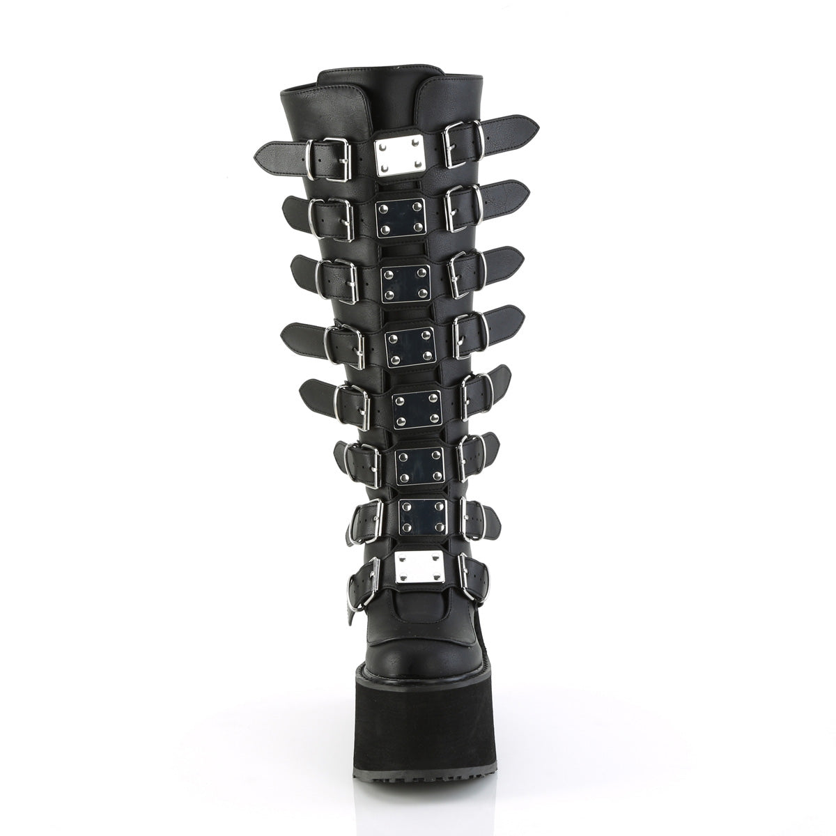 DemoniaCult Botas SWING-815WC BLK LOOO VEGANO
