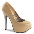 Bordello Bombas para mujer TEEZE-06 TAN PU