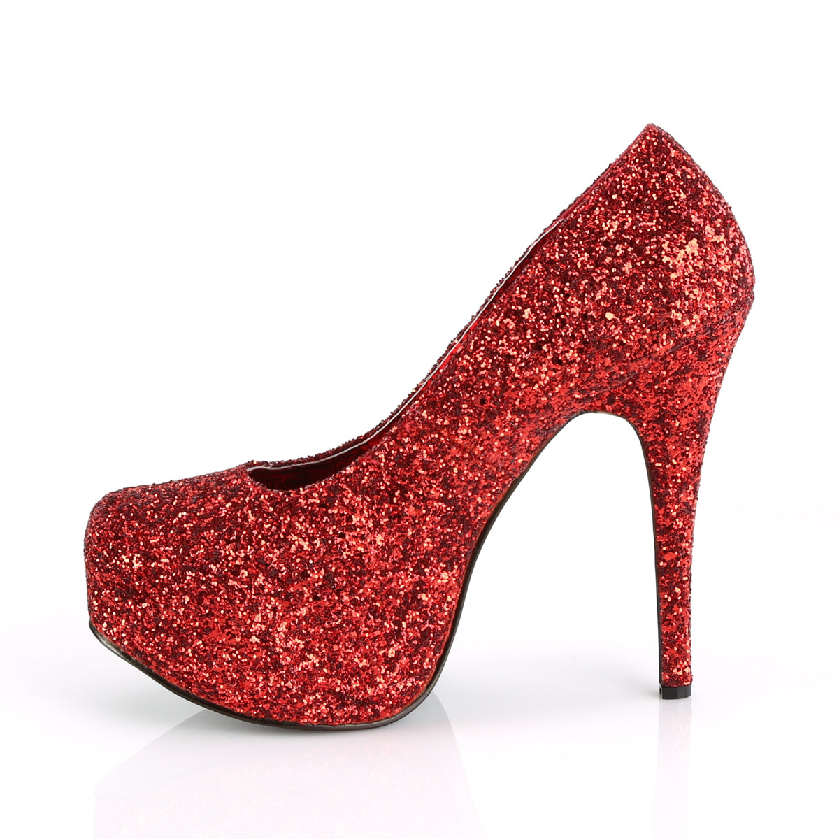Pleaser Pink Label Bombas para mujer TEEZE-06gw brillo rojo