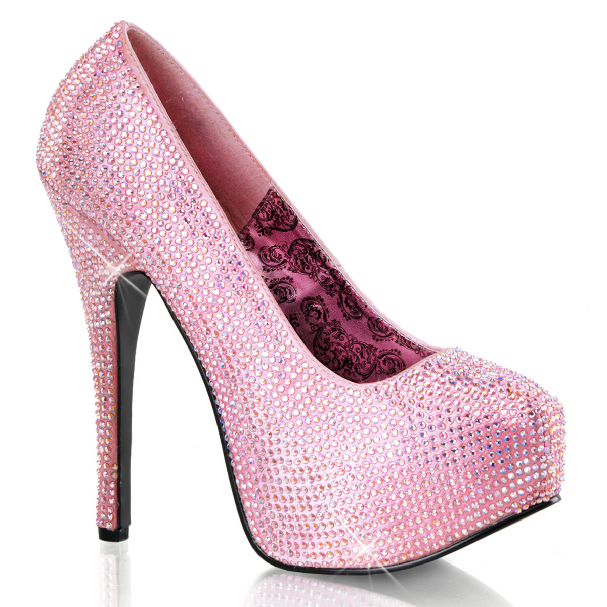 Bordello Bombas para mujer TEEZE-06r B. rosa satinado-irid rs
