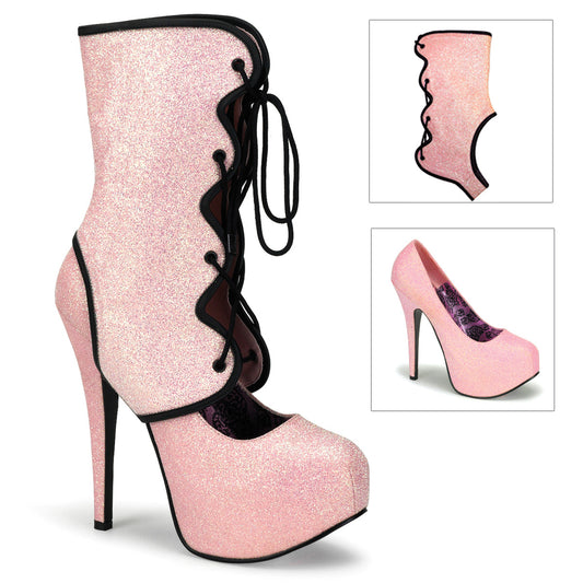 Bordello Bombas para mujer TEEZE-31g B. Mini glitr rosa