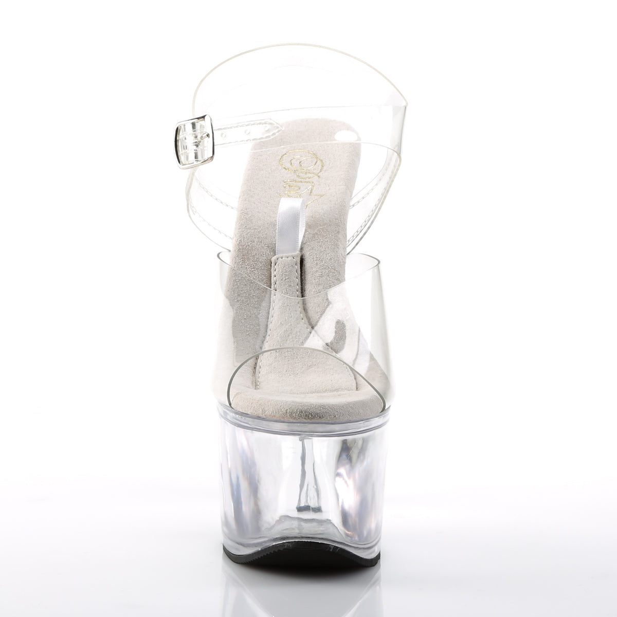 Pleaser Sandalias para mujeres TREASURE-708 CLR/CLR