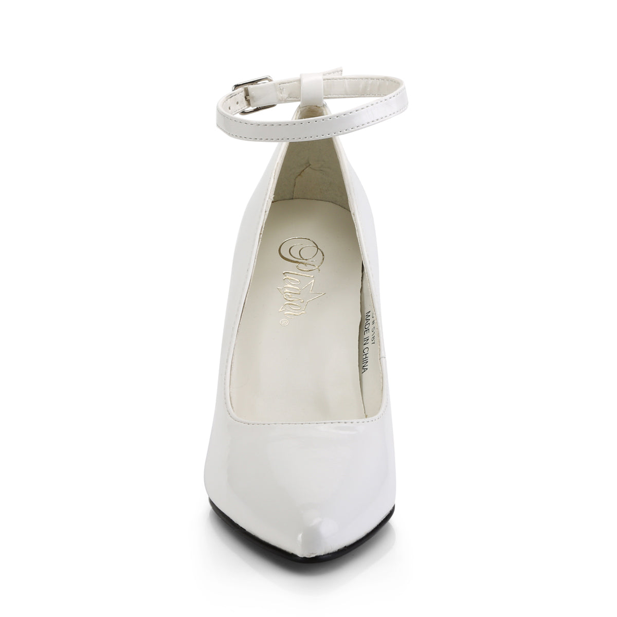 Pleaser Bombas para mujer VANITY-431 wht pat