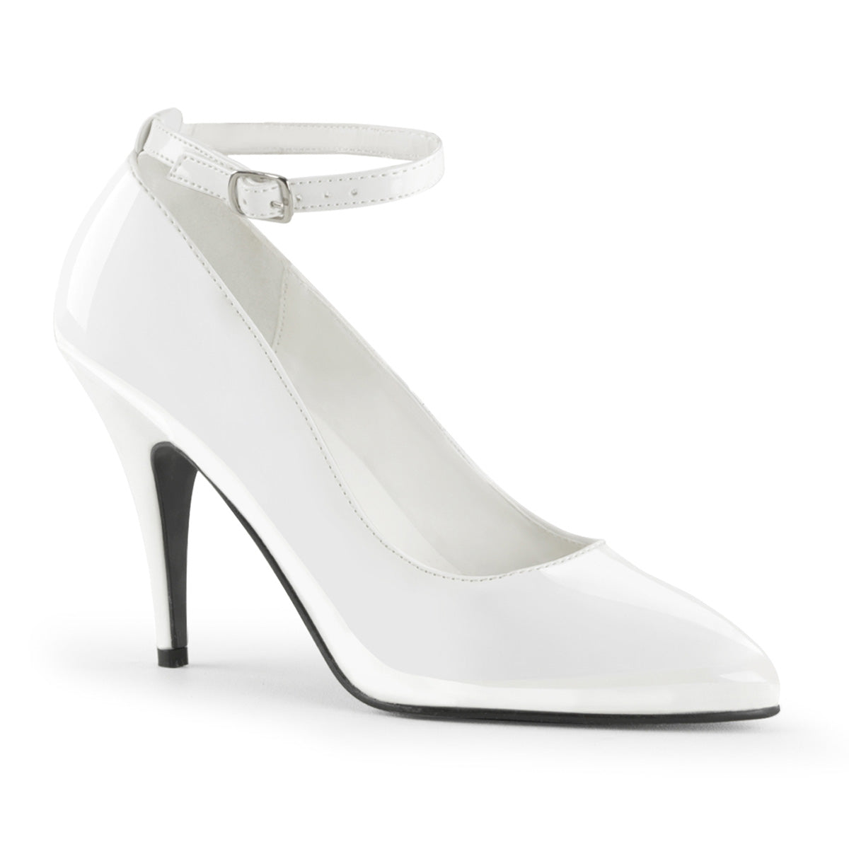Pleaser Bombas para mujer VANITY-431 wht pat