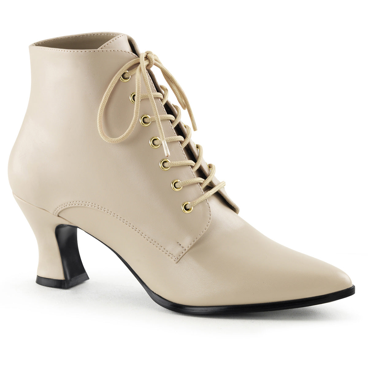 Funtasma Botas de tobillo para mujer VICTORIAN-35 crema pu