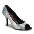 Bordello Bombas para mujer VIOLETTE-03r Rhinestones iridiscentes