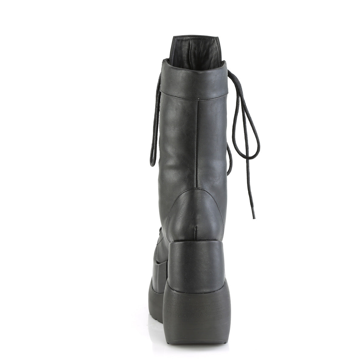 DemoniaCult Botas VOID-118 BLK Vegan de cuero