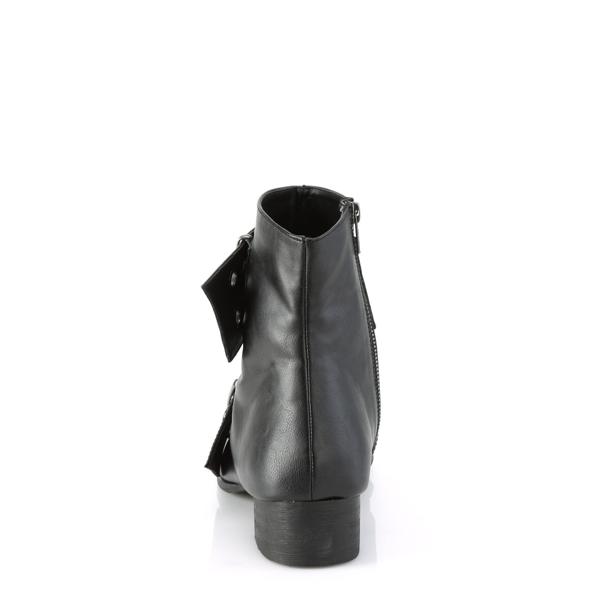 DemoniaCult Botas para hombre WARLOCK-55 BLK de cuero vegano