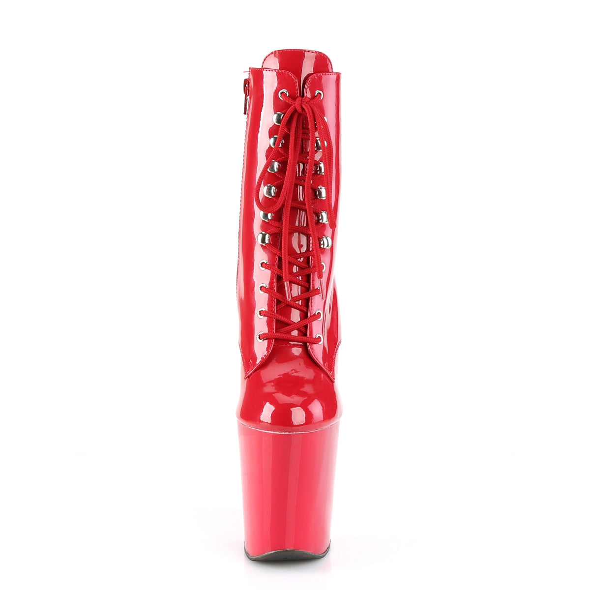 Pleaser Botas de tobillo para mujer XTREME-1020 PAT / ROJO RED