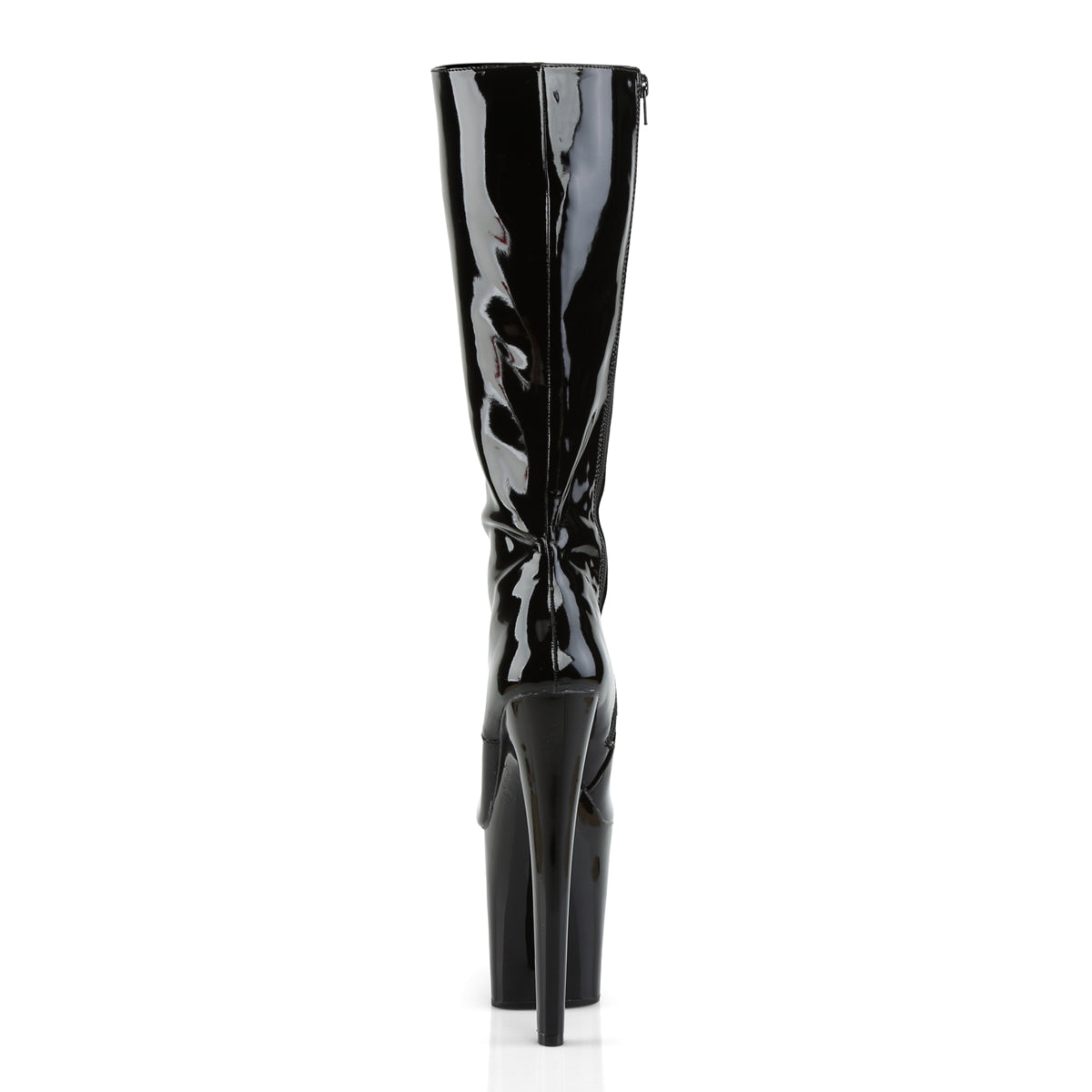 Pleaser Botas de mujer XTREME-2020 BLK PAT / BLK