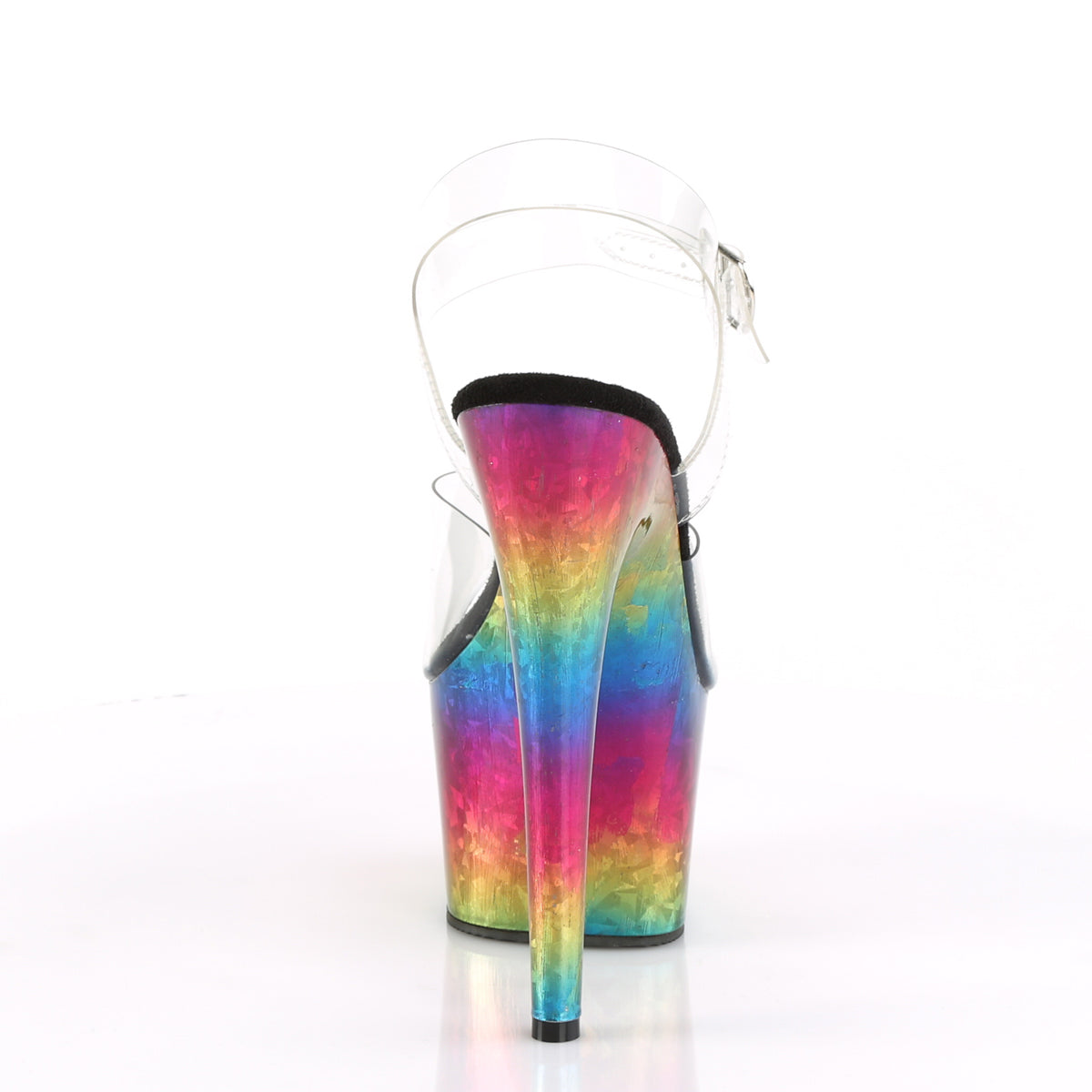 Pleaser ADORE-708mrb clr / metálico Rainbow