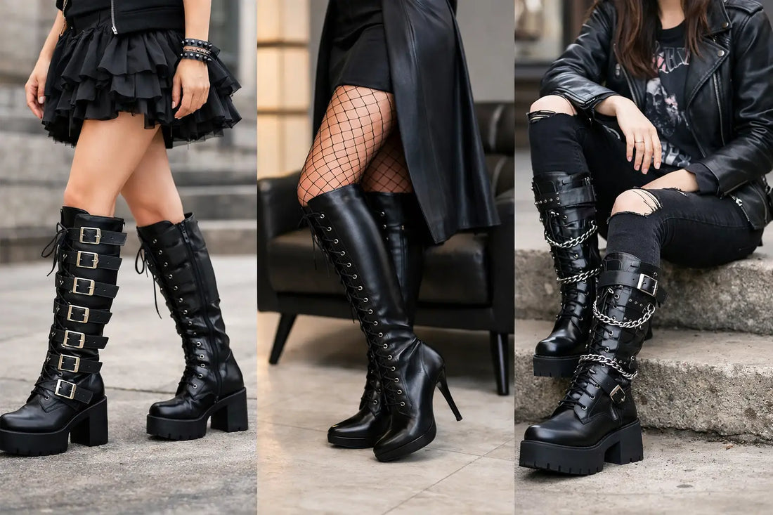 How to Style Gothic Knee Boots for Any Look