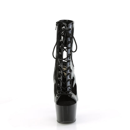 Pleaser Women's Platform Shoes ADORE-1016 Blk Pat/Blk