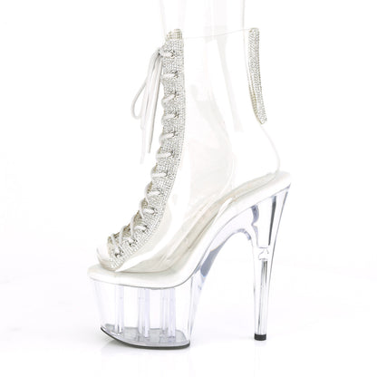 Pleaser Womens Ankle Boots ADORE-1016C-2 Clr-RS/Clr