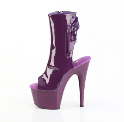 Pleaser Women's Platform Shoes ADORE-1018 Purple Pat/Purple